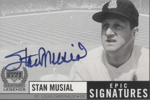 1999 Upper Deck Century Legends - Stan Musial #SM