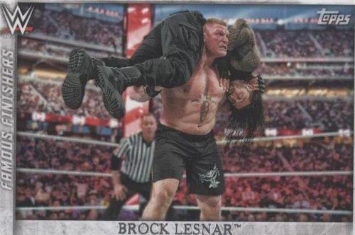 2015 Topps WWE Undisputed - Brock Lesnar #FF-16
