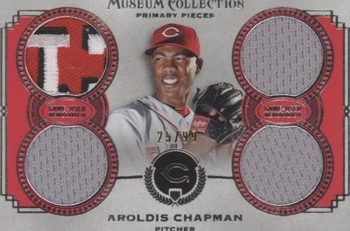 2013 Topps Museum Collection - Aroldis Chapman #PPQR-AC