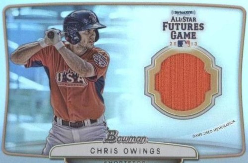 2013 Bowman Draft Picks & Prospects - Chris Owings #FGR-CO