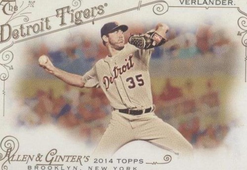 2014 Topps Allen & Ginter's - Justin Verlander #80