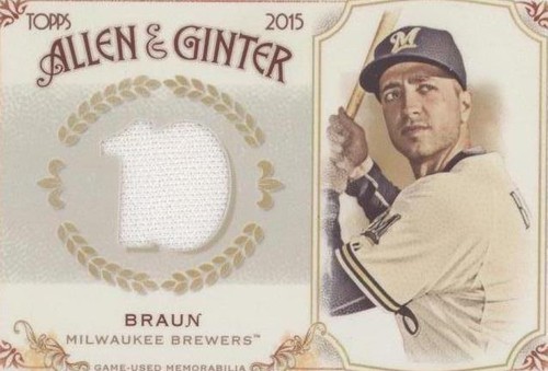 2015 Topps Allen & Ginter's - Ryan Braun #FSRB-RB