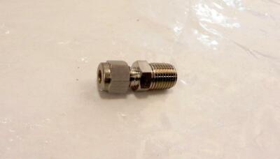 Ham-Let Fitting Let-Lok  Male NPT 768L SS 1/4 X 1/4 (6)