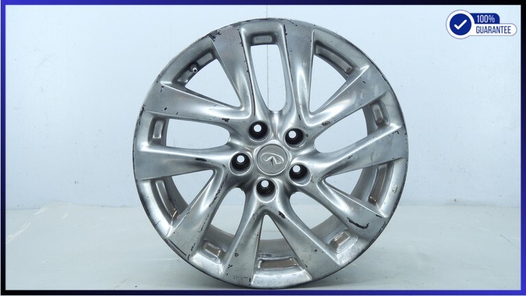 2012-2013 Infiniti JX35 Full Face Hyper Medium Silver Wheel Rim 18x7.5 OEM282AP2
