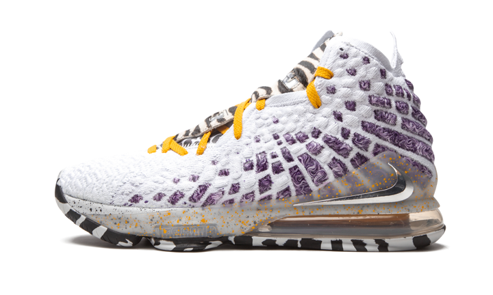 

Nike LeBron 17 2K PLAYOFFS GAMER LAKERS PURPLE BQ3177-101 размер 6,5 Мужчины = 8 Женщины, Фиолетовый, Nike LeBron 17