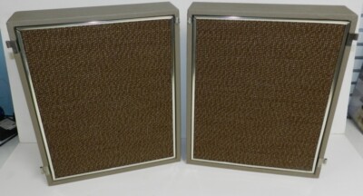 Vintage Magnavox 2 Way Replacement Speaker Assemblies Portable Record Player