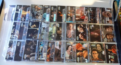 Star Trek DS9 Memories From the Future Set Trading Cards Skybox Complete Sleeved
