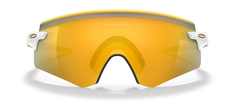 Pre-owned Oakley Encoder 9471 Matte White + Prizm 24k + Beautiful Originals