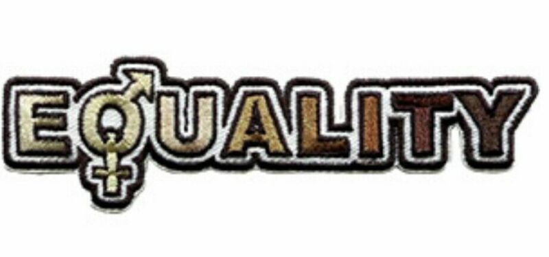 Equality Civil Rights Feminism Embroidered Patch E028P
