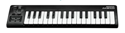  AKM320 USB MIDI Controller, Black, 32-key Keyboard BRAND NEW Free Shipping