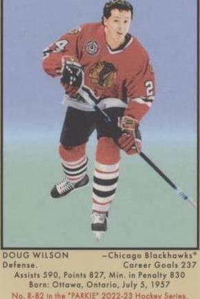 2022-23 Upper Deck Parkhurst Champions - Doug Wilson #R-82