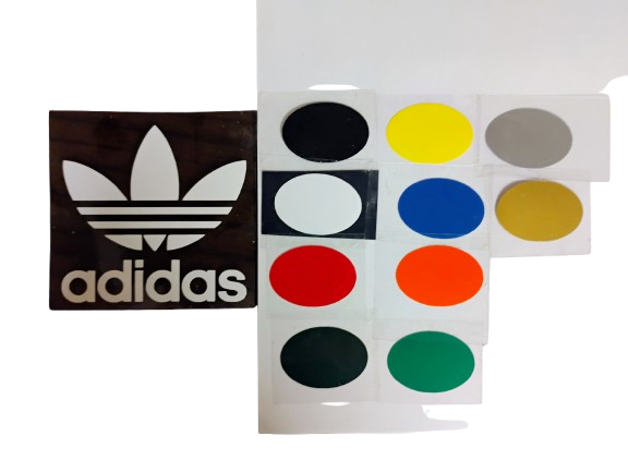 Adidas - Iron On Transfer For T-Shirt & Other Fabrics- 4 sizes available