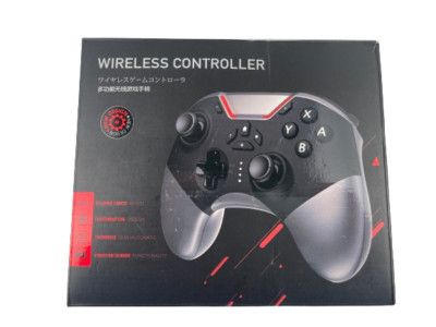 Bluetooth Controller for Switch/PC/iPhone/Android/Apple Arcade MFi Black