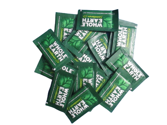 Whole Earth Stevia Leaf & Monk Fruit Natural Sweetener Blend  - Non-GMO - 0 Cal
