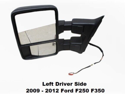 1448321 09 to 12 Ford F250 Front Left Driver Heated Door Dual Arm  