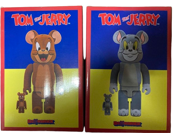 BE@RBRICK TOM AND JERRY Flocky Ver. 100 TOM JERRY 100