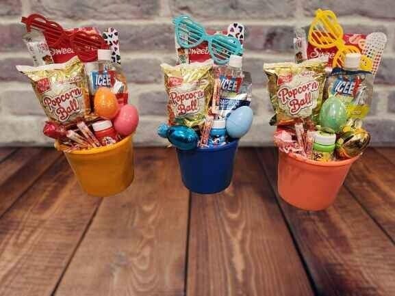 Easter Basket Wrapped Gift