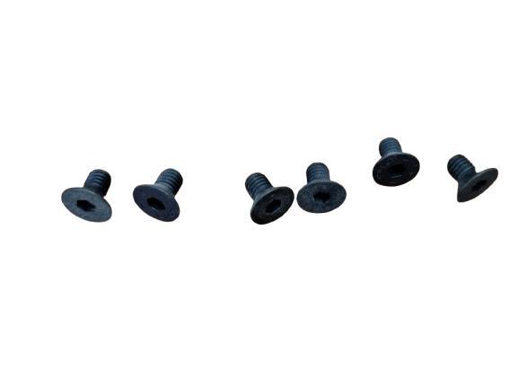 6x Raid Sportlenkrad Schrauben Schwarz | Lenkradschrauben Lenkrad