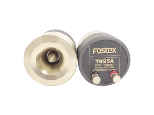 FOSTEX　HORN TWEETER Used Fostex Super Tweeter T-90A Aluminum Alloy Thick