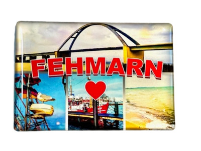 FEHMARN - SOUVENIR-KÜHLSCHRANKMAGNET-260124