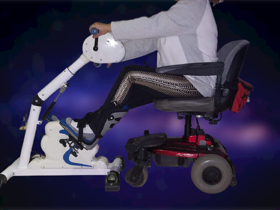 Rehabilitation exercise bike+foot splints+gloves.Disabled, Stroke,Sci