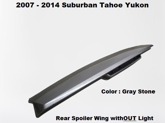 人気のファッションブランド！ 25794612 07 w/OUT Wing Spoiler Rear Tahoe Suburban 14 to パーツ