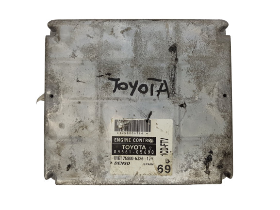 Calculateur Ecu 89661-05690 8966105690 Mb1758006326 Mb175800-6326 Toyota