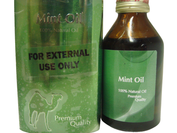 Hemani 100ml Bottle Herbal Pure & Natural 100% Essential Mint Oil