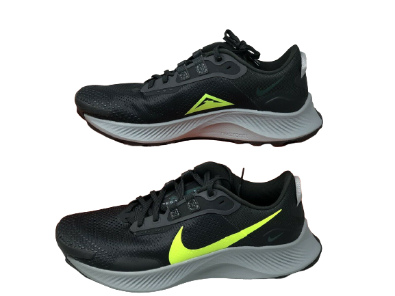 

Мужские кроссовки для бега Nike Zoom Pegasus Trail 3 Volt Smoke Grey Black DA8697-002 размер 7,5, Серый, Nike Pegasus Trail 3