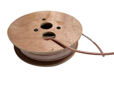 100ft, RG142, Double Shielded, 50ohm Coax Cable with Tan FEP Jacket