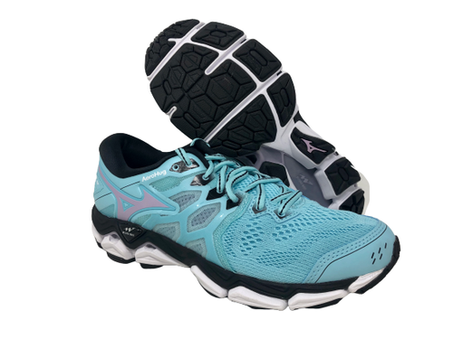 

Женские беговые кроссовки Mizuno Wave Horizon 3, цвет Angel Blue/Lavender Frost, 6 B(M) США