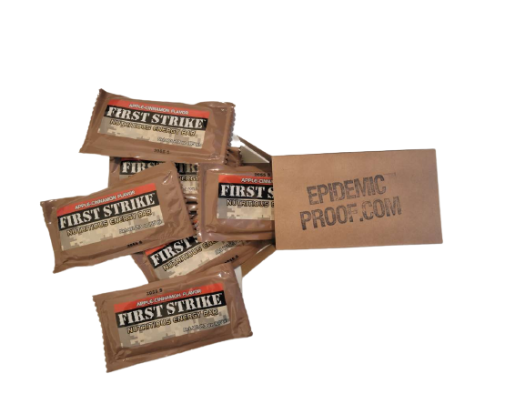 First Strike Bars Apple-Cinnamon, Full Size [2.3 oz.] - 6, 12, 24 and 48 Packs!