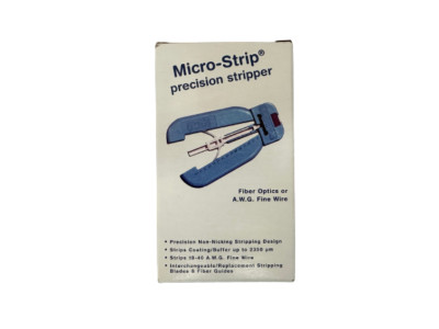 Micro Electronics Micro-Strip MS1-12S-18-FS Fiber Optics Precision Stripper