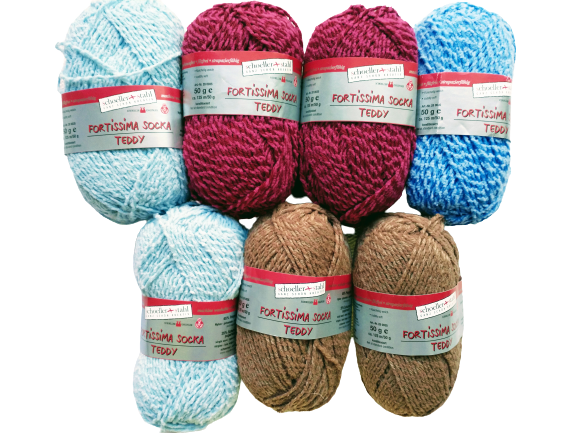 S Teddy, Superwash Wool Sock Yarn, Schoeller Stahl, Italy