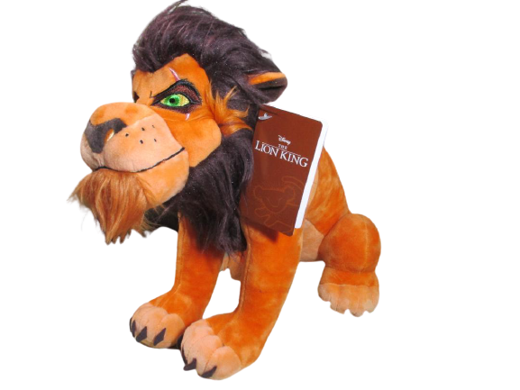 Disney Store Limited Lion King Scar Plush Height 26 cm 1031