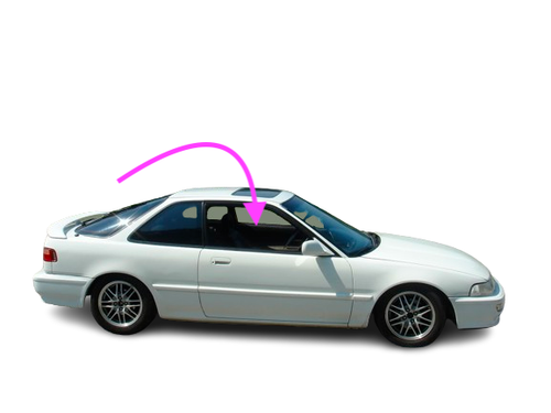 Fit 1990-1993 Acura Integra 2D Hatchback Passenger Right