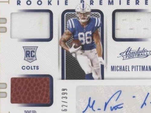 2020 Panini Absolute Michael Pittman Jr. #222