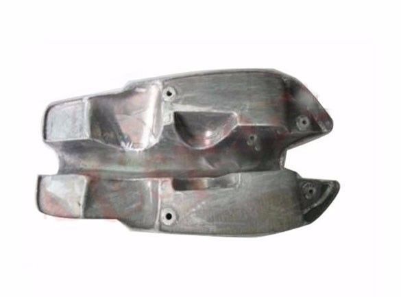 For Norton Fastback Commando Polished Aluminium Gas Fuel Tank Reproduction  