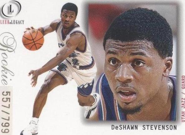 Fleer Legacy 2000-01 - DeShawn Stevenson #110