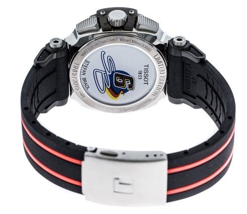 Pre-owned Tissot T-race Chrono Stefan Bradl Limited Editon 2015 Watch T0924172705100