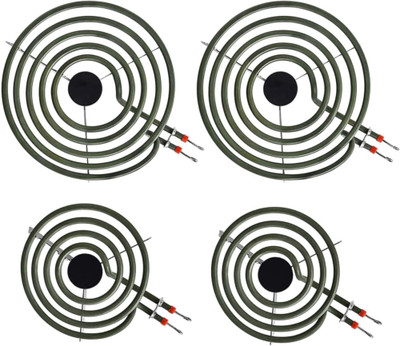 Upgraded MP22YA 4 Pack Electric Range Burner Element Unit Set, 2 x MP15YA...