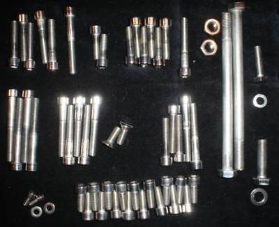 DUCATI 90 100 MOUNTAINEER CADET SINGLE STAINLESS BOLTS KIT SET