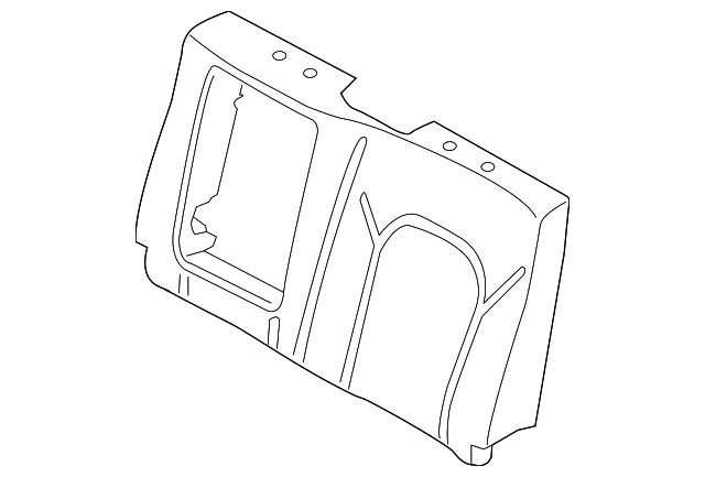 Genuine Ford Seat Back Pad FL3Z-1666801-D