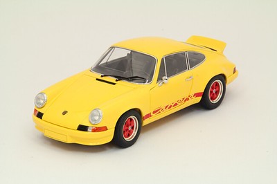 Porsche 911 Carrera 2.7 Rs 1973 Jaune 1:24 Auto Routiers Échelle Ebbro