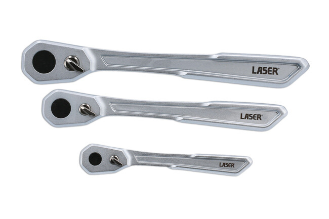 Extra Slim Ratchet Set Easy Access to Hard to Reach Areas 1/4 3/8 1/2 Set
