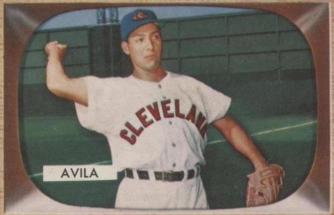 Bowman 1955 - Bobby Avila #19
