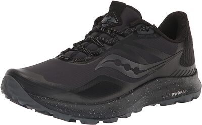 

Мужские кроссовки Saucony Peregrine Ice+3 Trail, черный/теневой, 10 D Medium США, Black/shadow