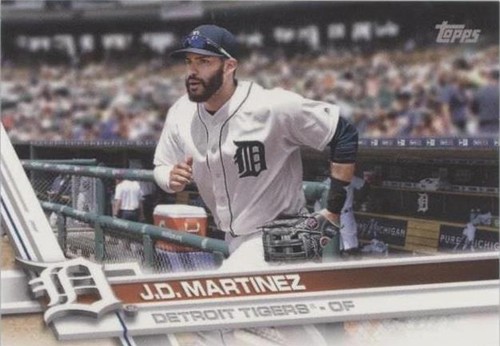2017 Topps Mini - J.D. Martinez #565