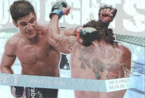 2010 Topps UFC Main Event - Clay Guida Diego Sanchez #TT09 3
