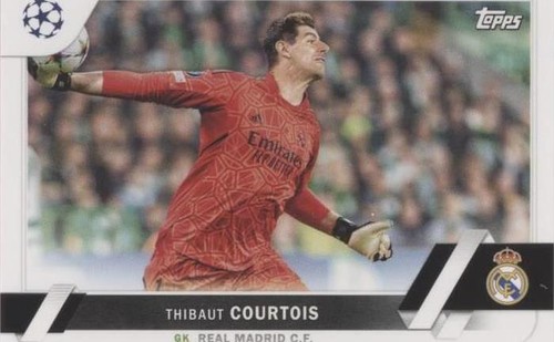 2022-23 Topps UEFA Club Competitions Thibaut Courtois #63